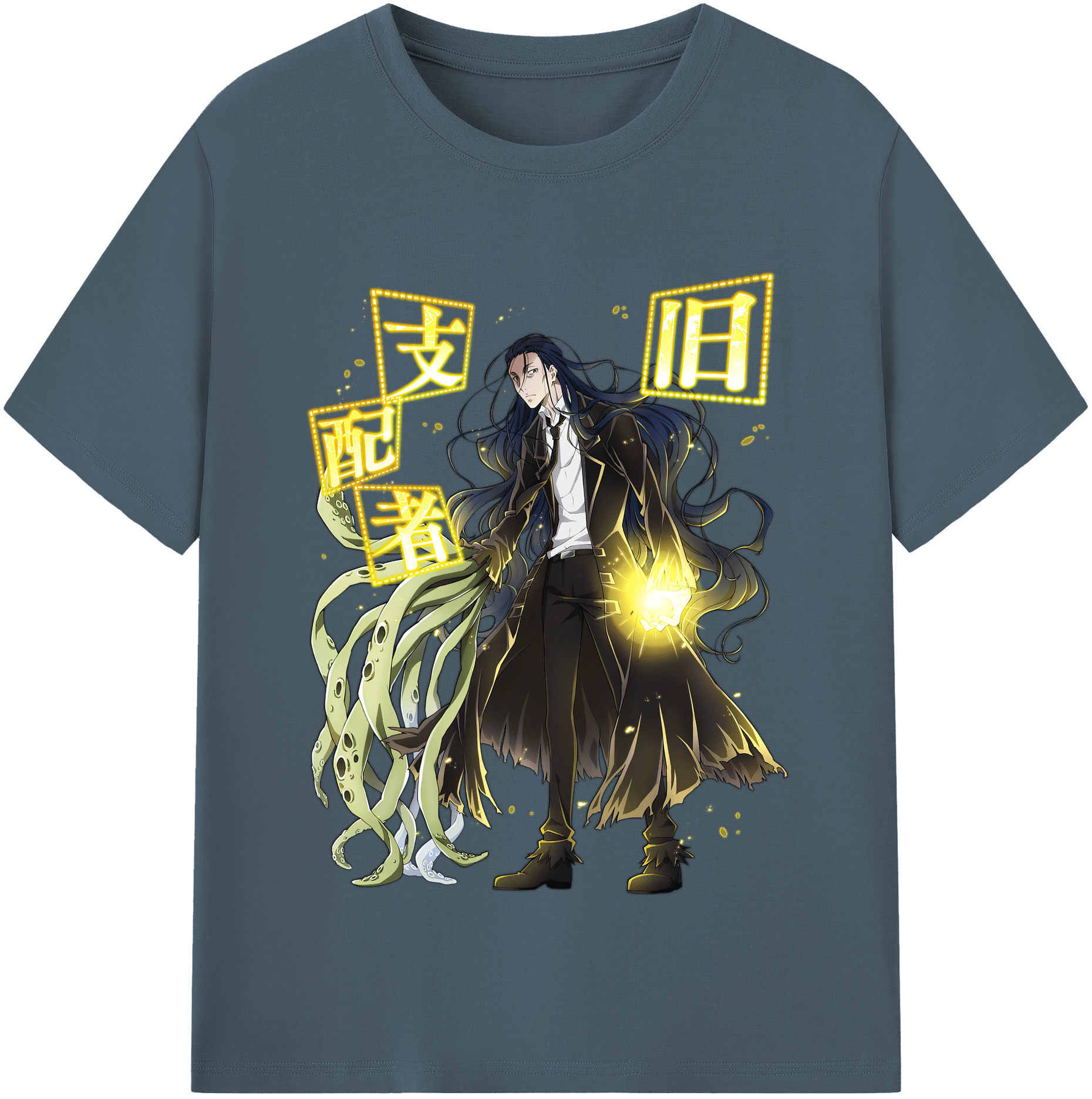 （画像用） 文豪ストレイドッグス Bungo Stray Dogs 綿100％半袖Tシャツ（フロントプリント）